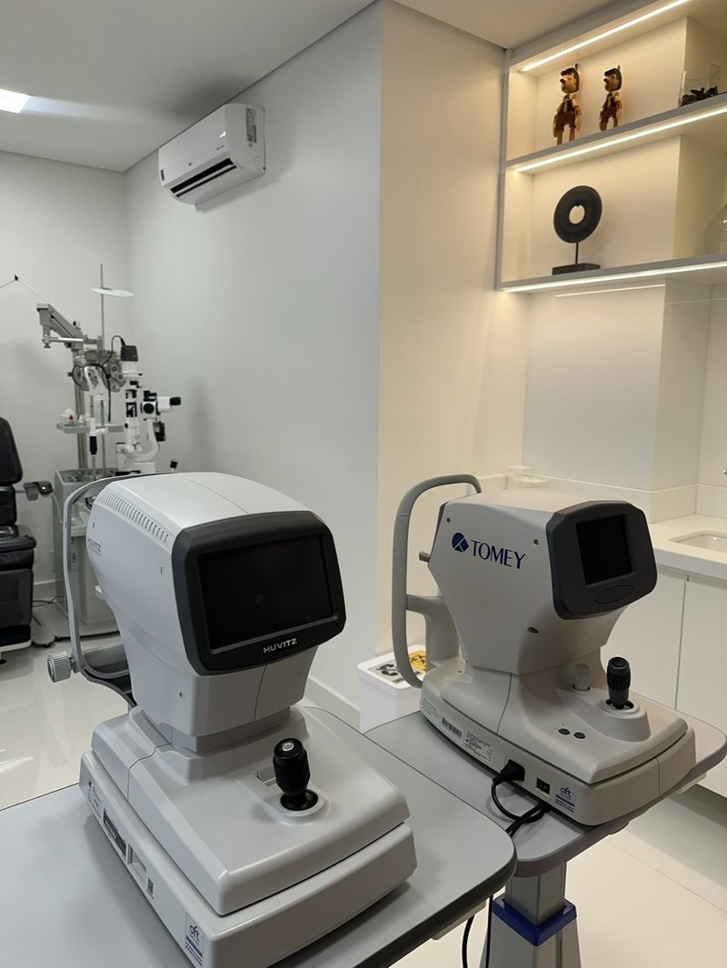 Equipamentos de diagnóstico da Clínica Kairós